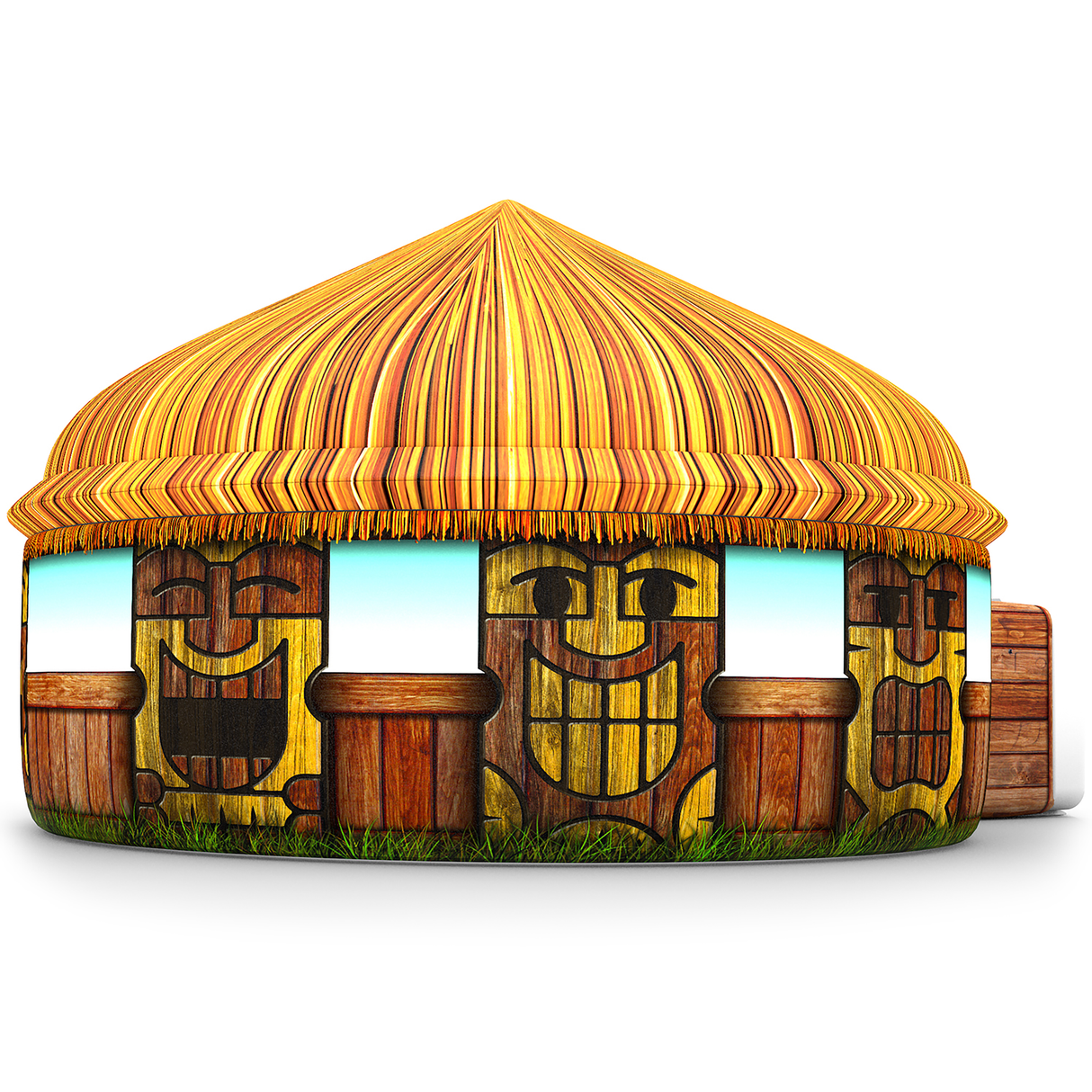 The Original AirFort - Tiki Hut from AirFort.com