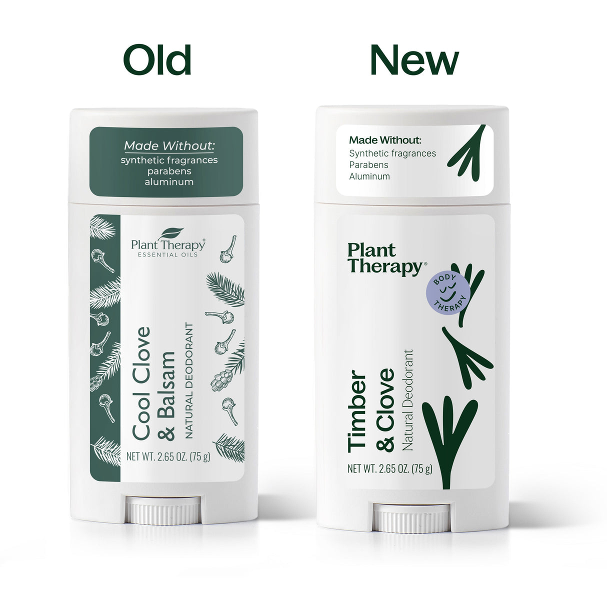 Timber & Clove Natural Deodorant from Plant Therapy