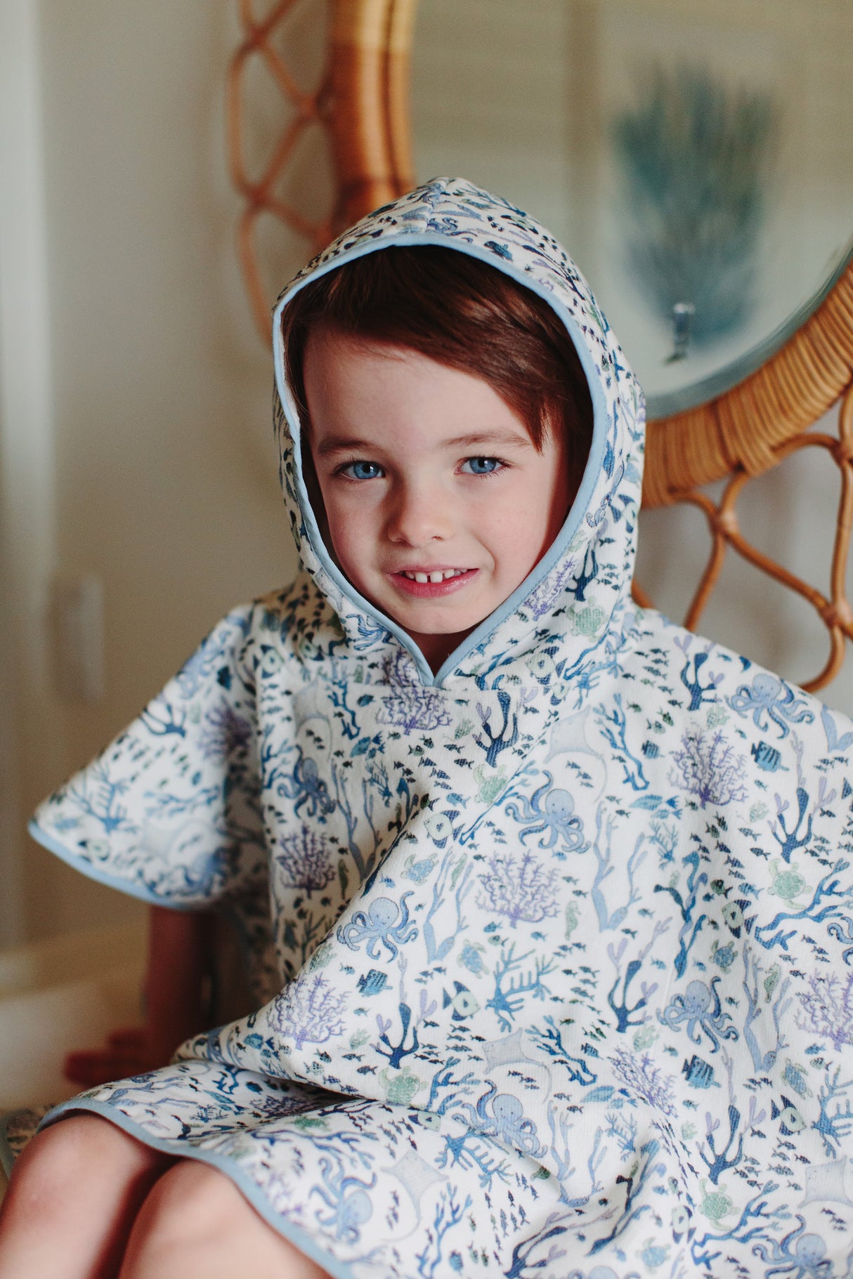 Coral Reef Swim Poncho from Timo & Violet