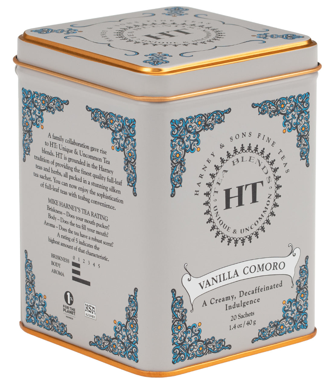 Decaf Vanilla Comoro from Harney & Sons Fine Teas
