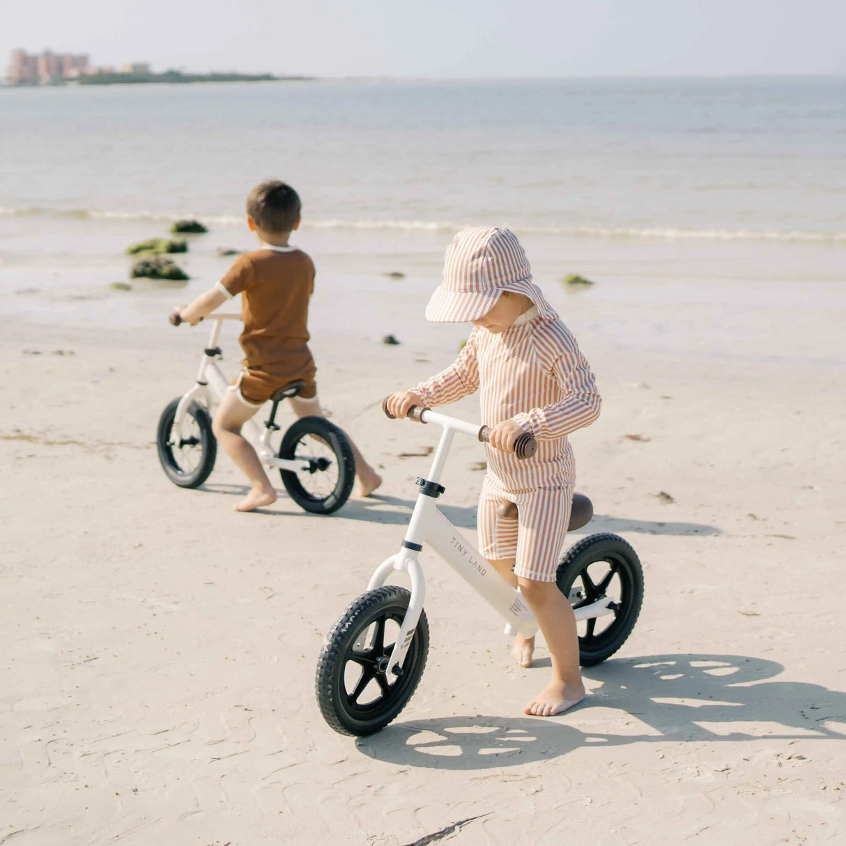 Tiny Land® Balance Bike - Milky White From Tiny Land