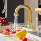 Tiny Land® Iconic Aqua Kitchen with Real-Flow Water System - Black From Tiny Land