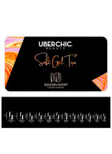 Soft Gel Tips: Squoval - Short (600 pcs) From UberChic Beauty