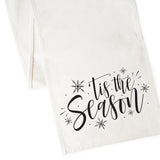 Tis the Season Cotton Canvas Table Runner from The Cotton & Canvas Co.
