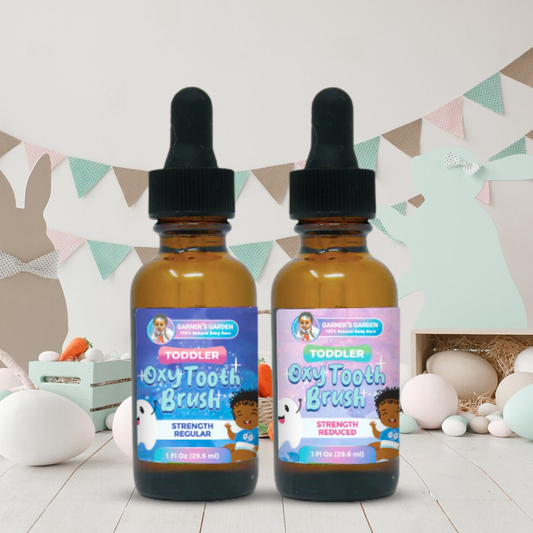 Toddler Oxy Tooth Brush | H2O2 | Fluoride Free from Garner's Garden