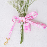 Frenchie Poo Bag Holder - Toile- Pink from Frenchie Bulldog