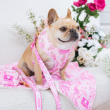 Frenchie Comfort Leash - Toile- Pink from Frenchie Bulldog