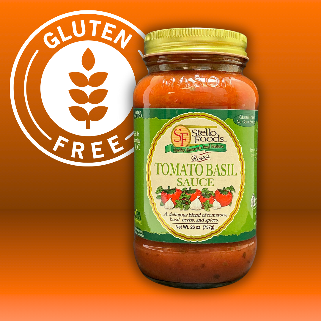 Stello Foods - Rosie's Tomato Basil Spaghetti Sauce 26 oz from Stello Foods