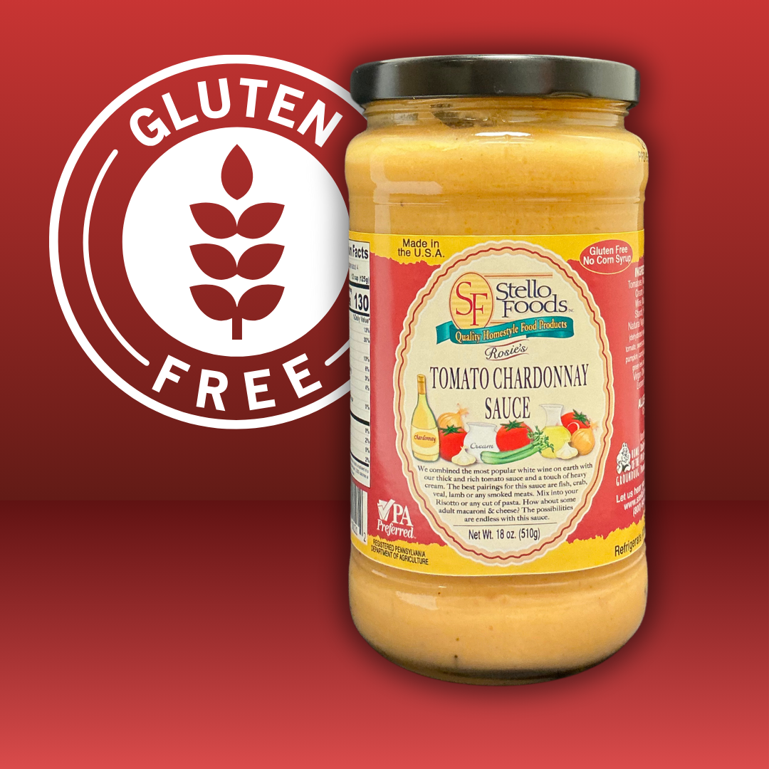 Stello Foods - Rosie's Tomato Chardonnay Sauce 18 oz from Stello Foods