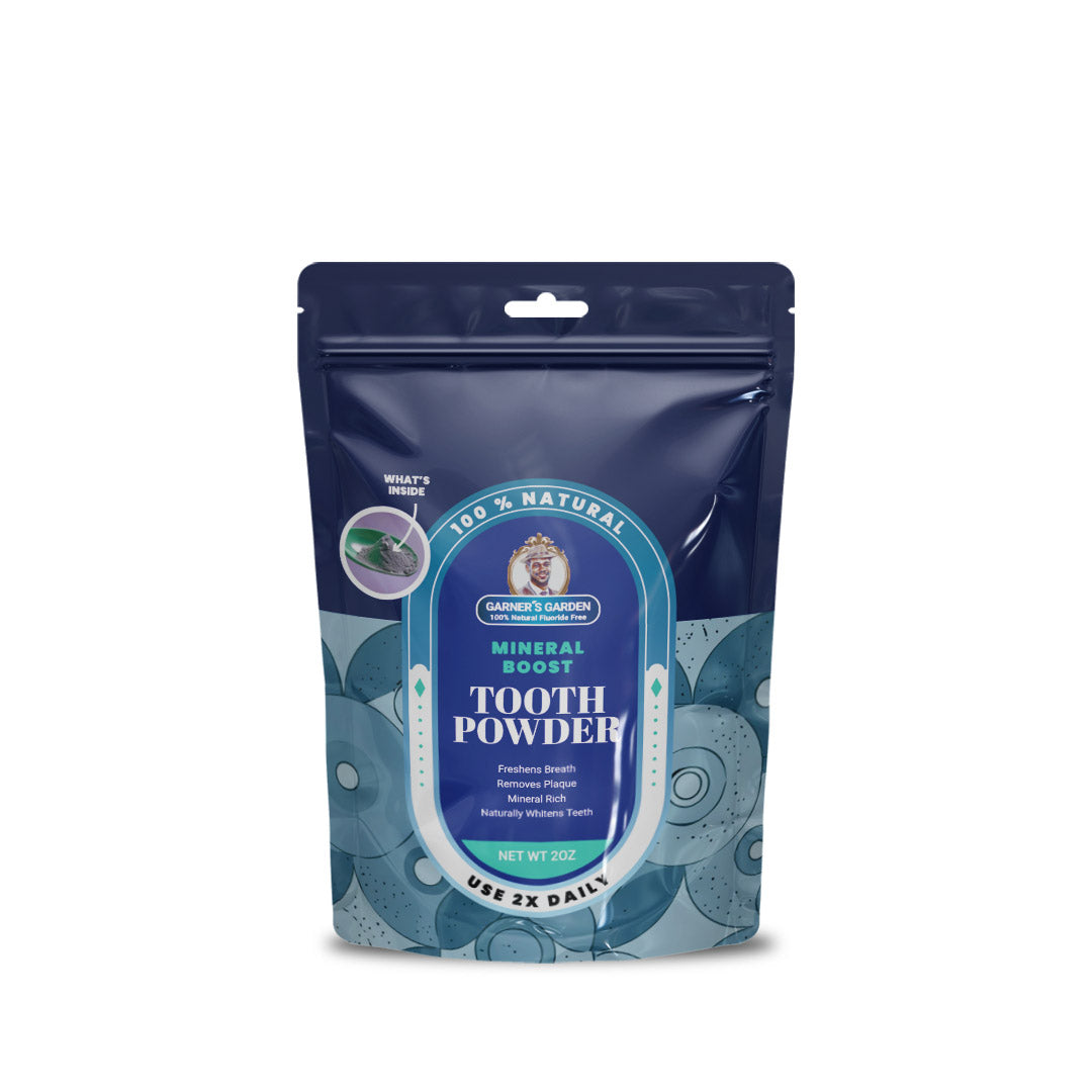Tooth Powder | Fluoride Free | 100% Natural from Garner's Garden