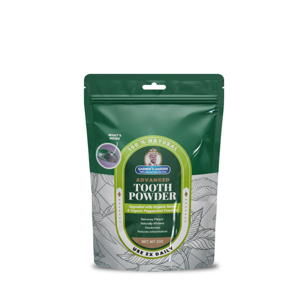 Tooth Powder | Fluoride Free | 100% Natural from Garner's Garden