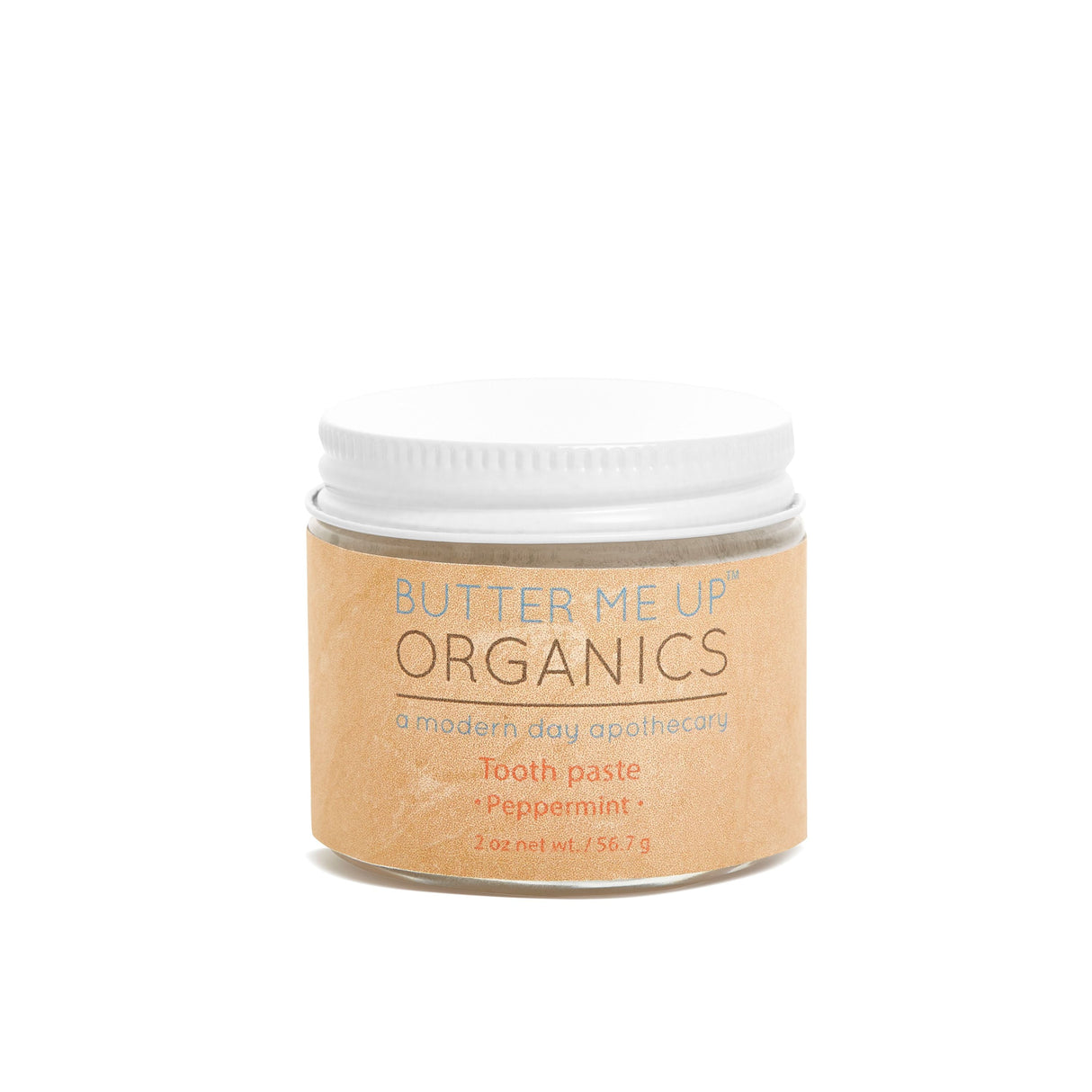 All Natural Organic Whitening Toothpaste / Remineralizing Toothpaste from Butter Me Up Organics