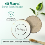 All-Natural Tooth Powder. Eco-Friendly. from BeNat