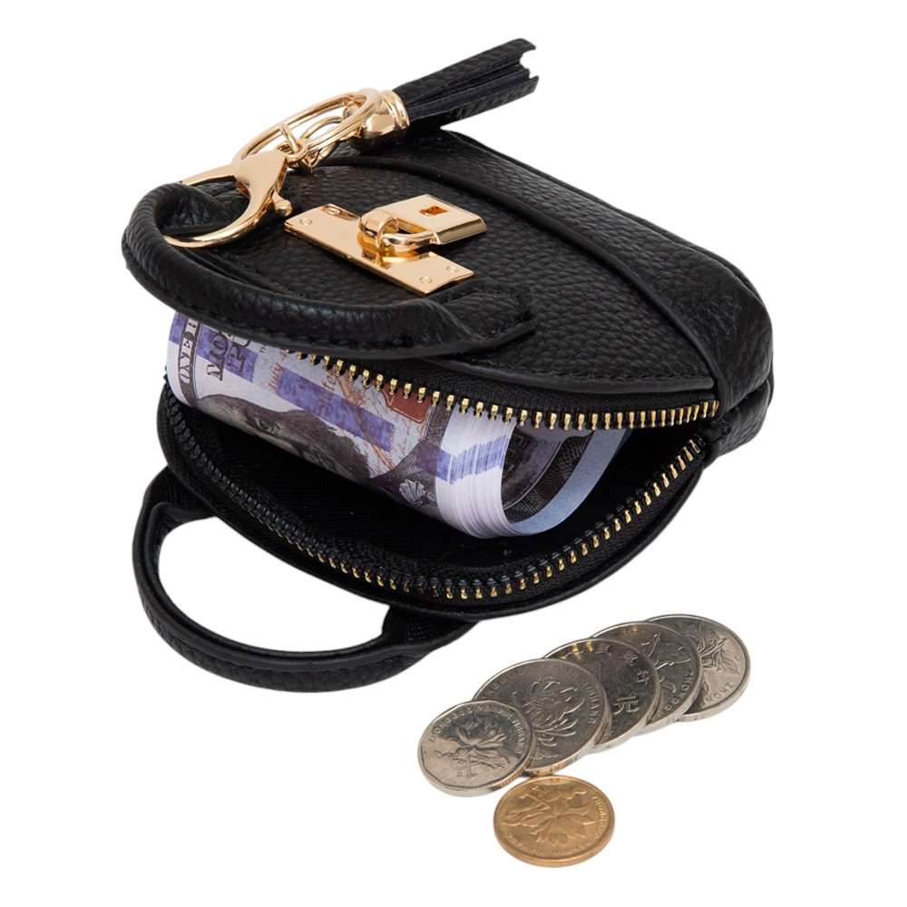 Top Handle Coin Purse Mini Pouch Bag / Bag Charm  from Madeline Love