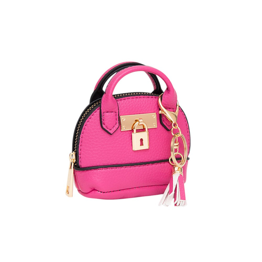 Top Handle Coin Purse Mini Pouch Bag / Bag Charm  from Madeline Love