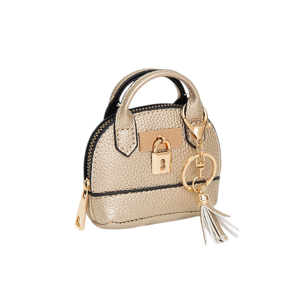 Top Handle Coin Purse Mini Pouch Bag / Bag Charm  from Madeline Love