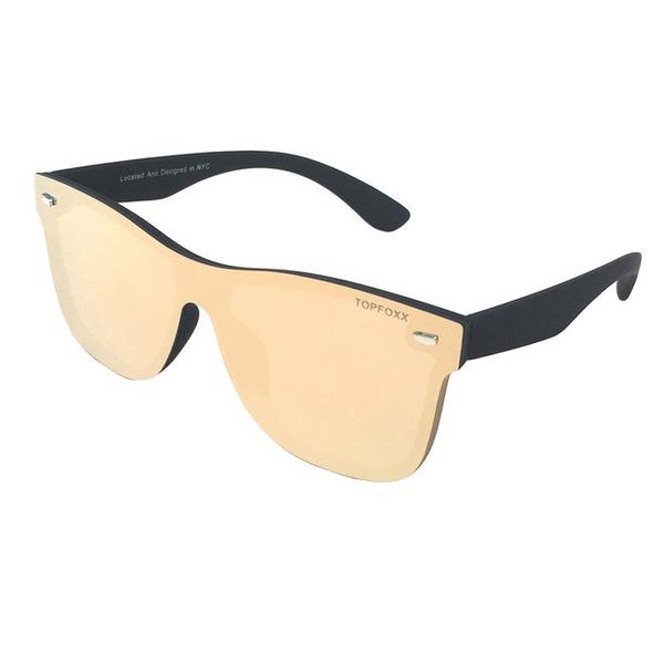 Sustainable Future Wife - Gold Square Wayfarer Sunglasses from TopFoxx