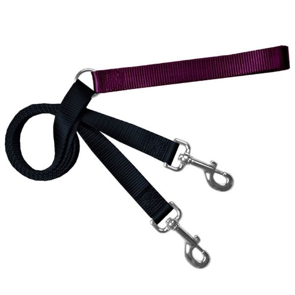 Burgundy Freedom No-Pull Dog Harness from 2 Hounds Design