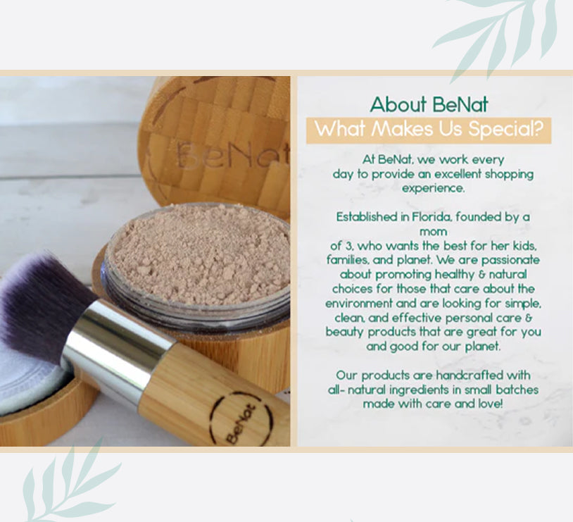 Translucent Loose Powder from BeNat