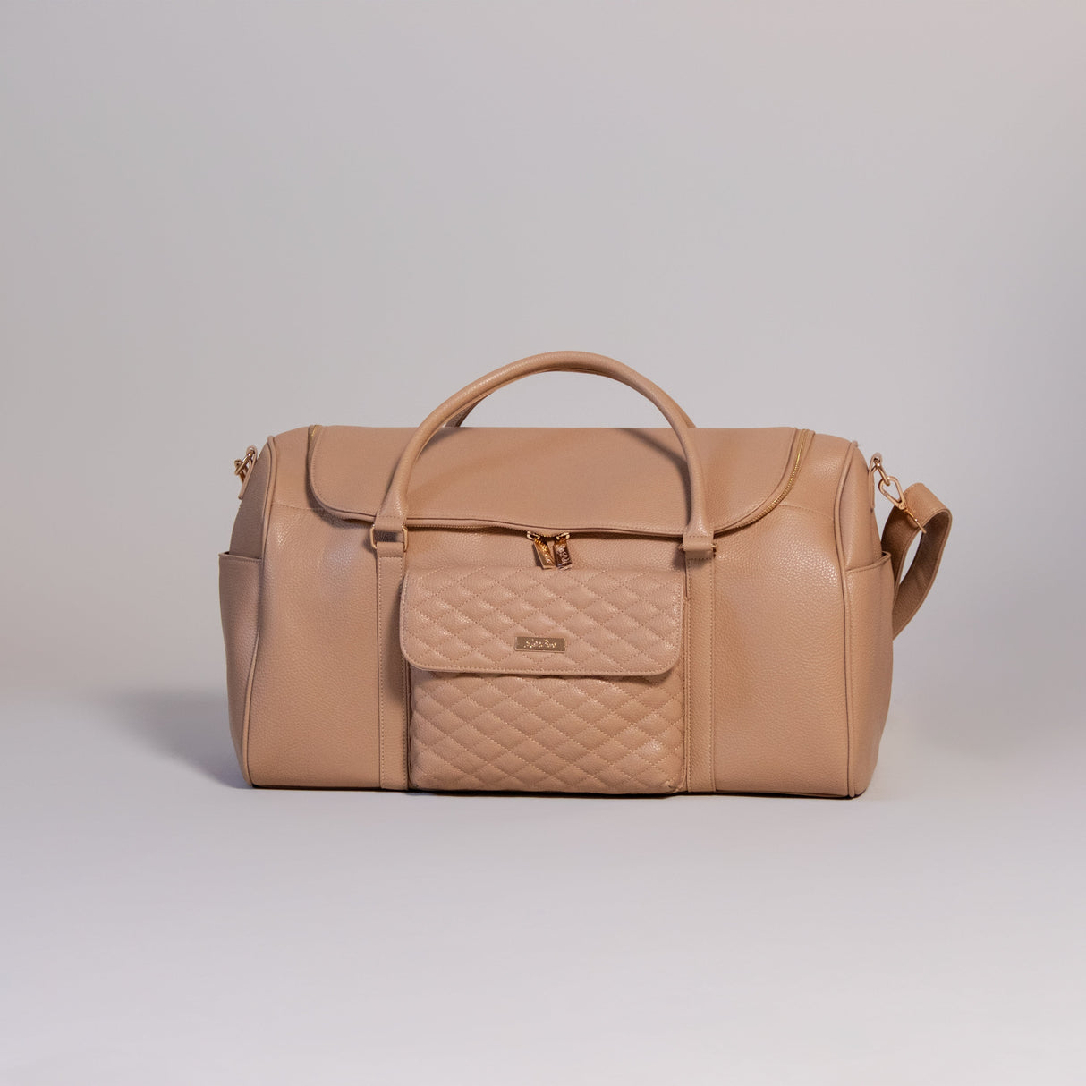 Monaco Travel Bag | Latte Brown From Luli Bebé