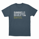 Steel Blue Triple D T-Shirt from DadBod Apparel