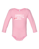 Mini-Me Triple D LONG Sleeve Onesie from DadBod Apparel