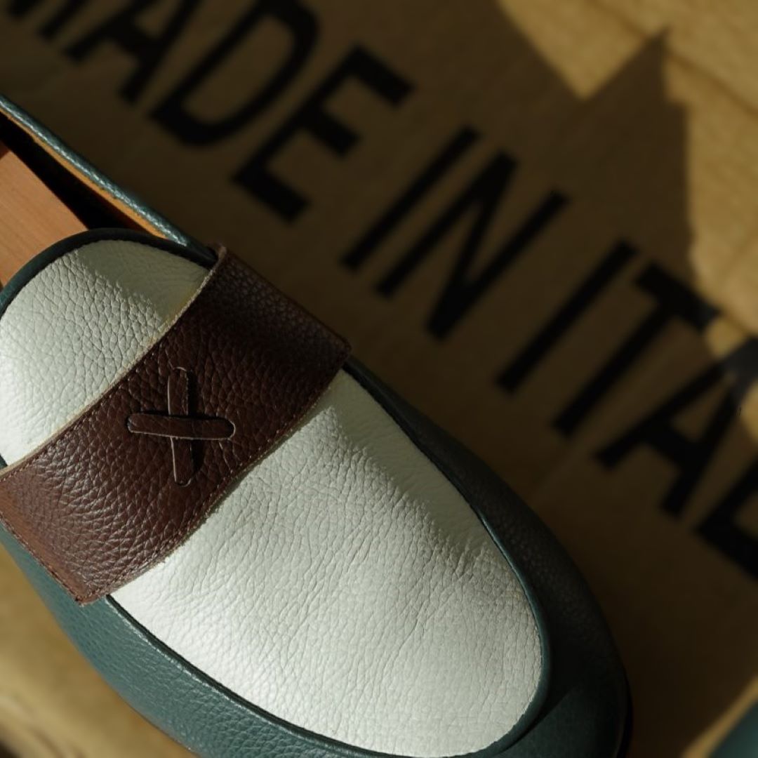 Men's Tri-Tone Leather Centesimo from Del Toro Shoes