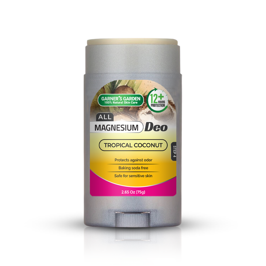 Magnesium Deodorant | 100% Natural from Garner's Garden