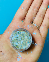 Tulum - Iridescent Eco Glitter with Stars from Lunautics