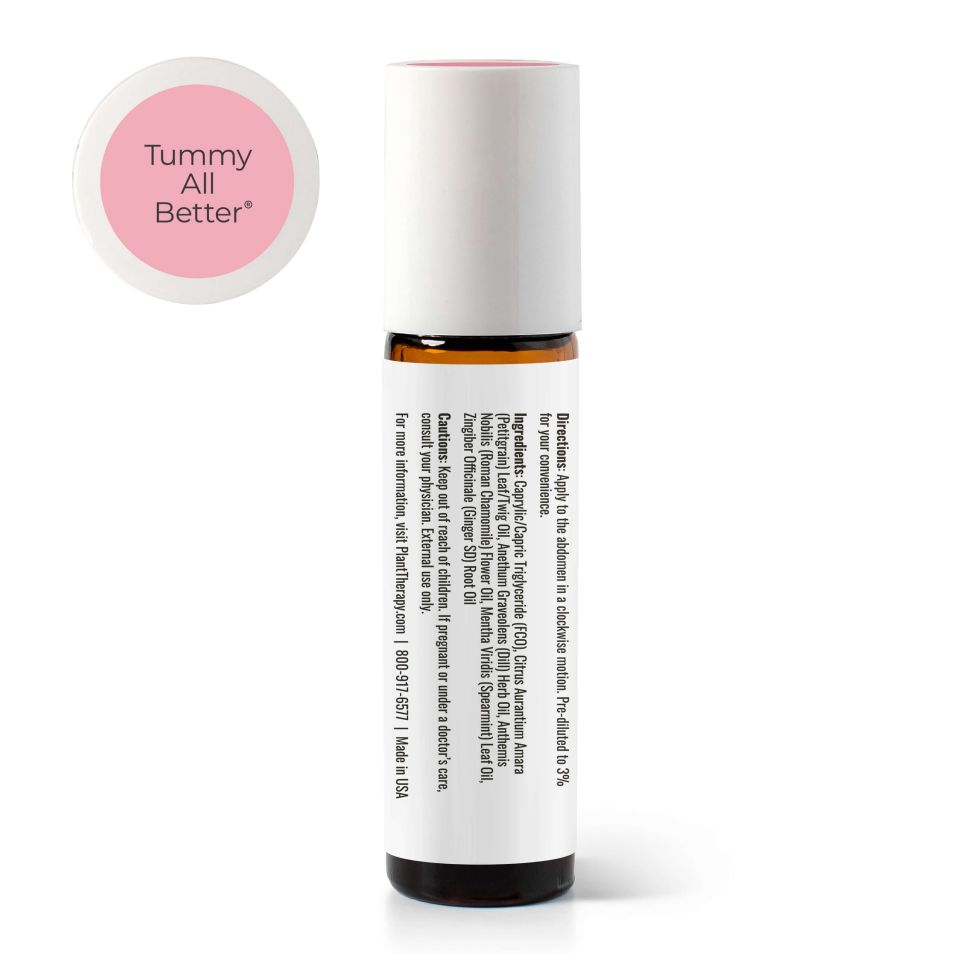 Tummy All Better KidSafe Essential Oil Pre-Diluted Roll-On from Plant Therapy