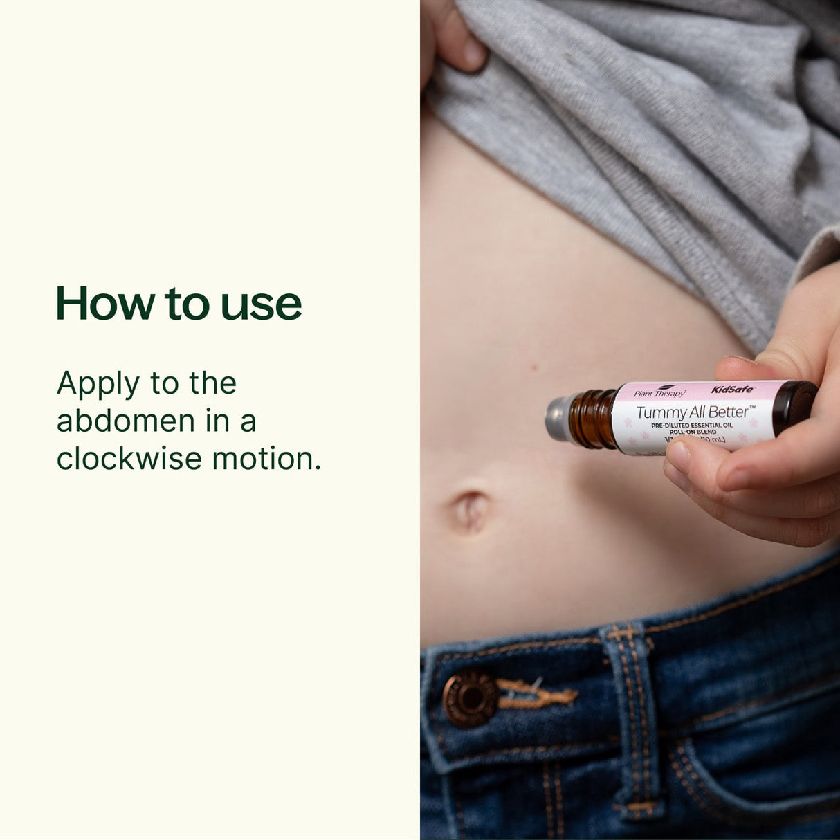 Tummy All Better KidSafe Essential Oil Pre-Diluted Roll-On from Plant Therapy