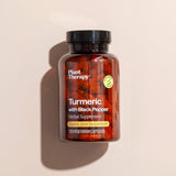 Turmeric with Black Pepper Herbal Supplement - 120 Capsules from Plant Therapy