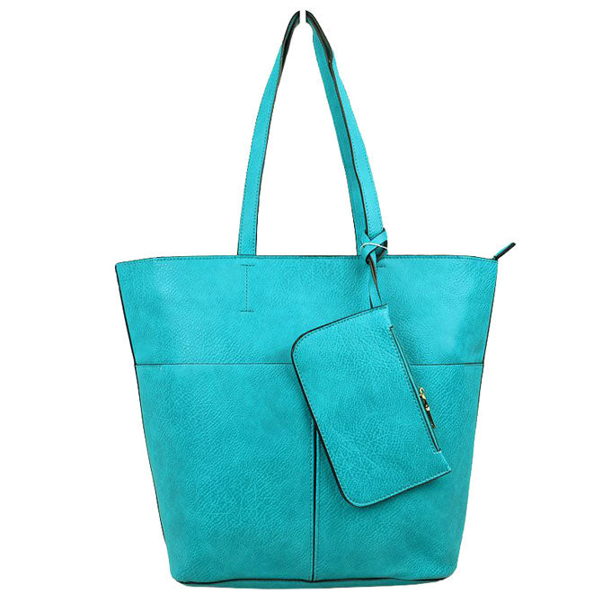 3 In 1 Large Soft Faux Leather Womens Tote Handbags  from Madeline Love