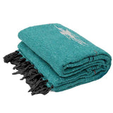 Turquoise Green Baja Thunderbird Blanket from West Path