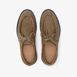 Men's Antelope Textured Suede Tuscan Derby Boot From Del Toro Shoes