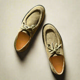 Men's Antelope Textured Suede Tuscan Derby Boot From Del Toro Shoes