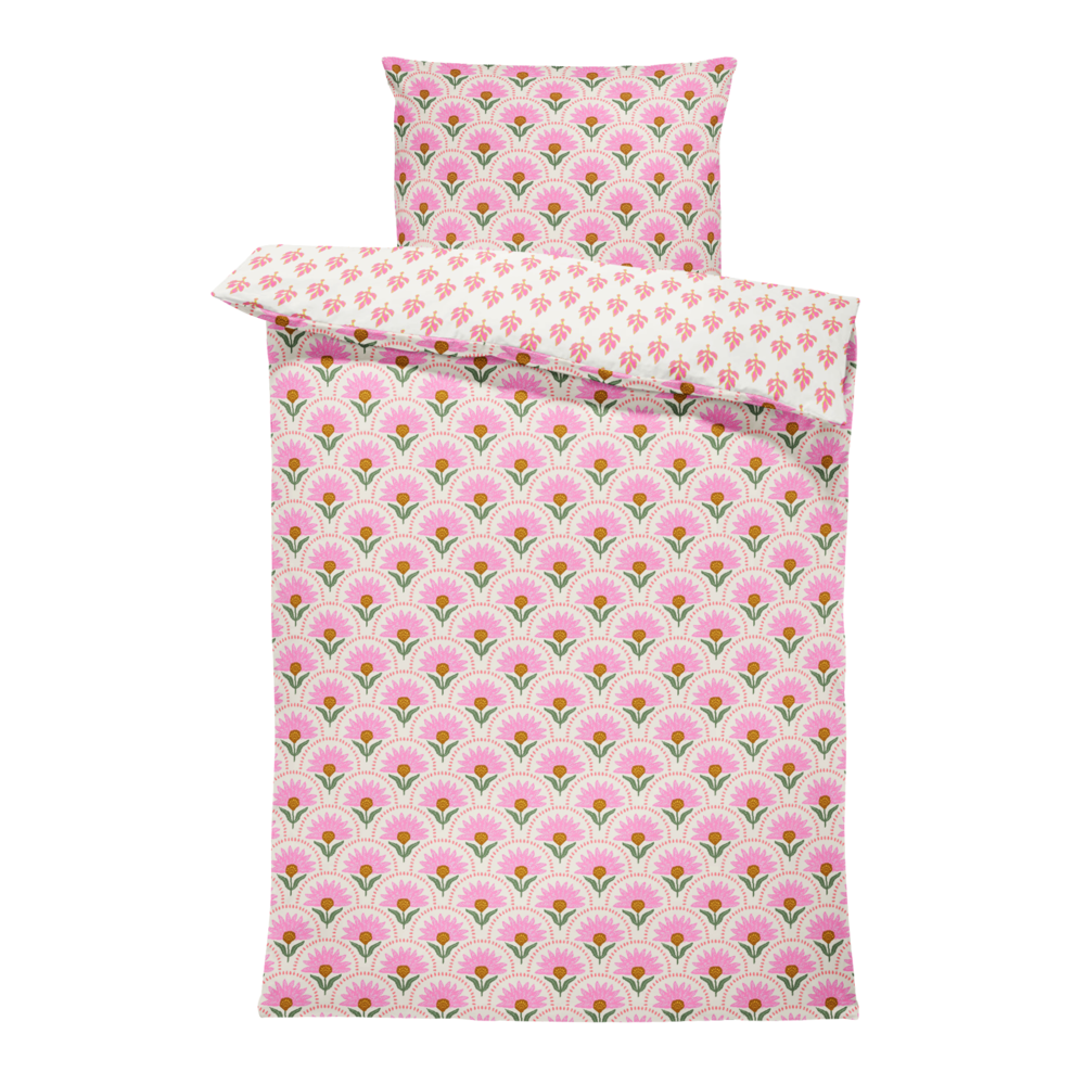 Twin XL Duvet/Sham Set - Coneflower Blueberry from CB Studio