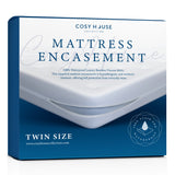 Luxury Zippered Mattress Encasement from Cosy House Collection