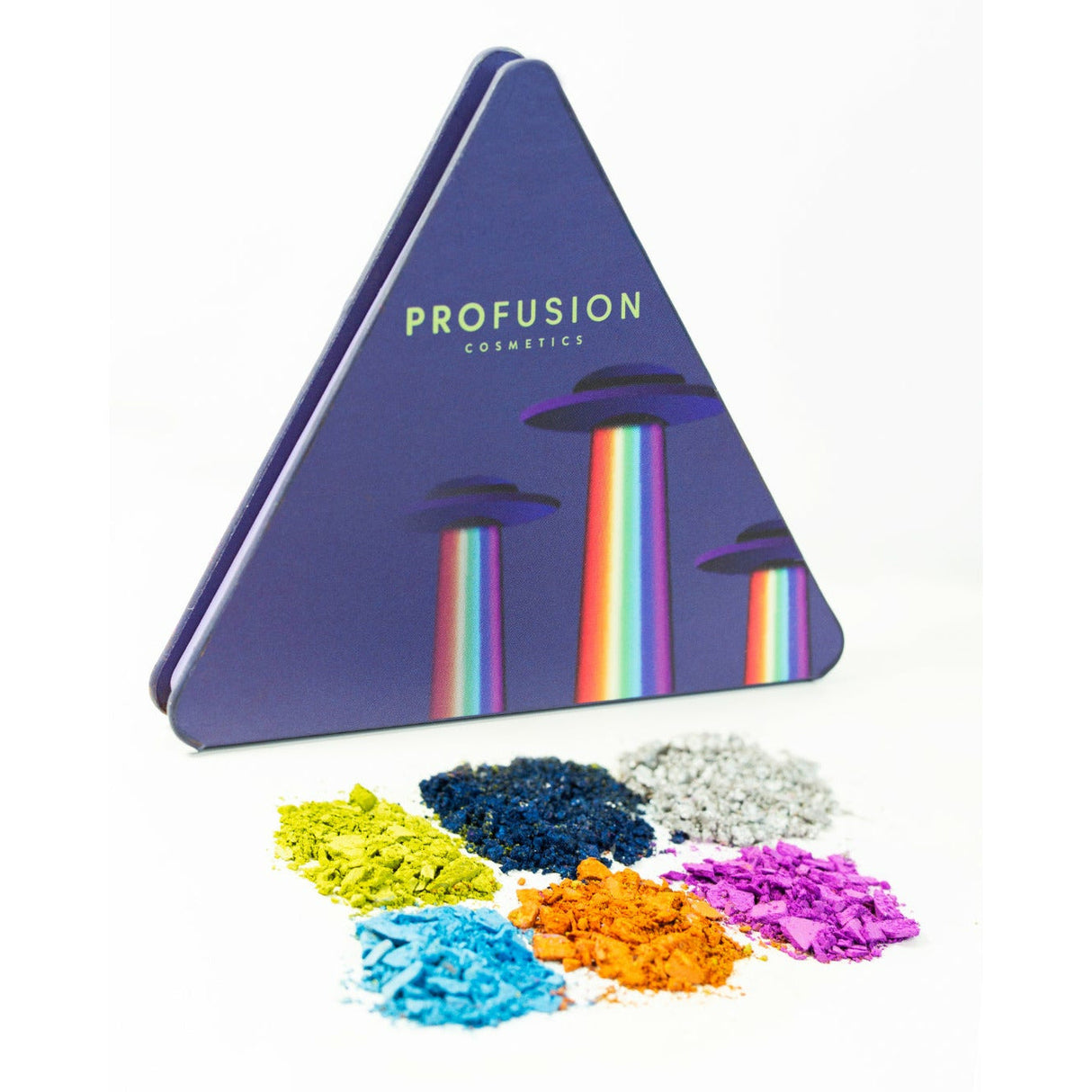 UFO | Beam It Up Kit: 6-Shade Palette + Neon Liner from Profusion Cosmetics