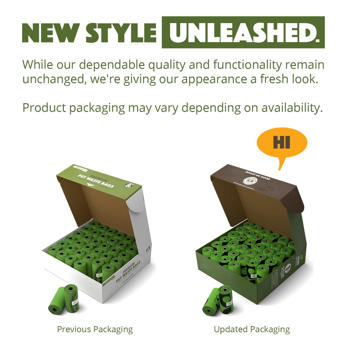Compostable Pet Waste Bags - 360 Bags from Doggy Do Good®
