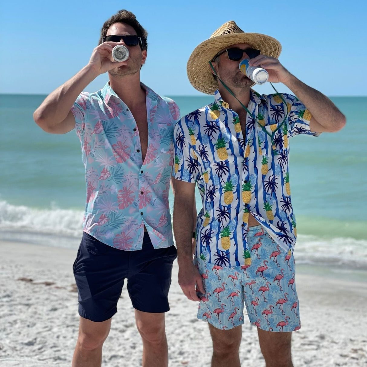 Super Stretch - Jungle Pineapple Hawaiian Shirt from Tropical Bros