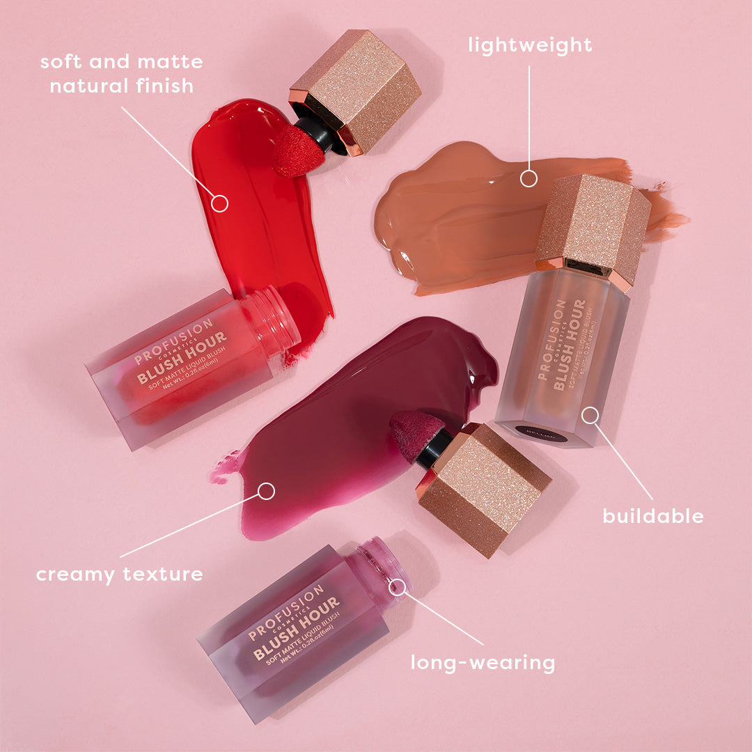 Blush Hour | Soft Matte Liquid Blush from Profusion Cosmetics