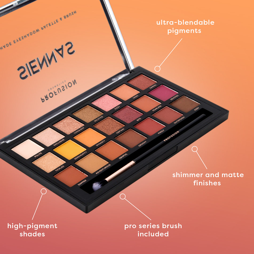 Siennas from Profusion Cosmetics
