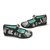 Chocolaticas® Drug Store Women's Mary Jane Flat From Hot Chocolate Design