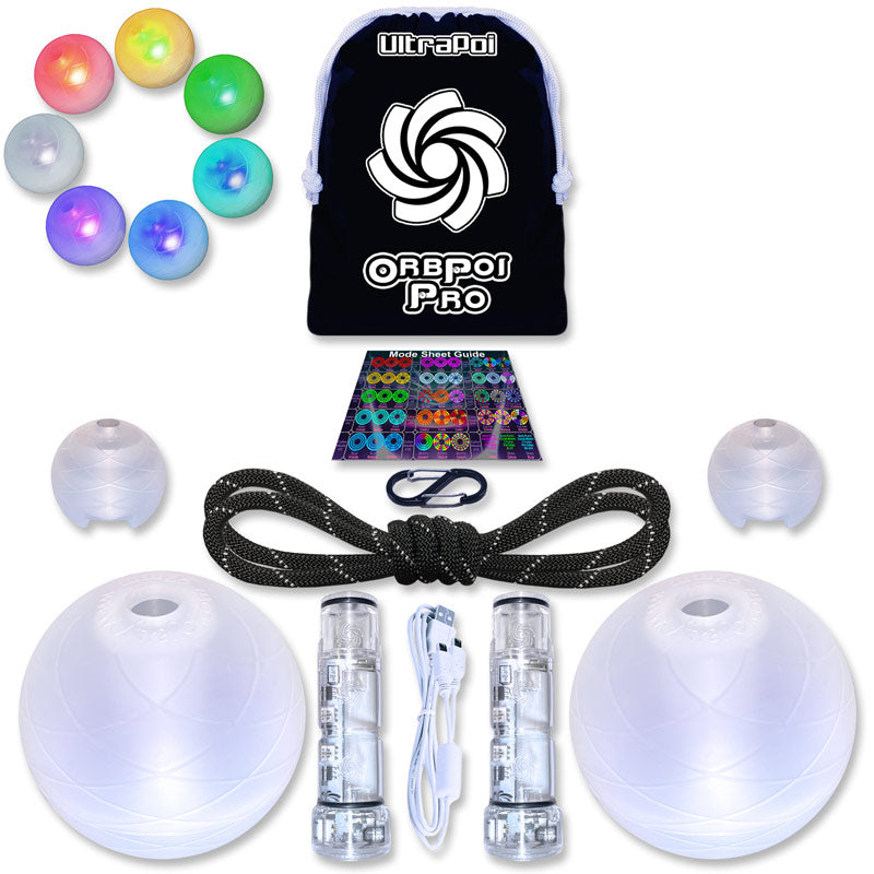 OrbPoi Pro LED Contact Poi from Ultrapoi