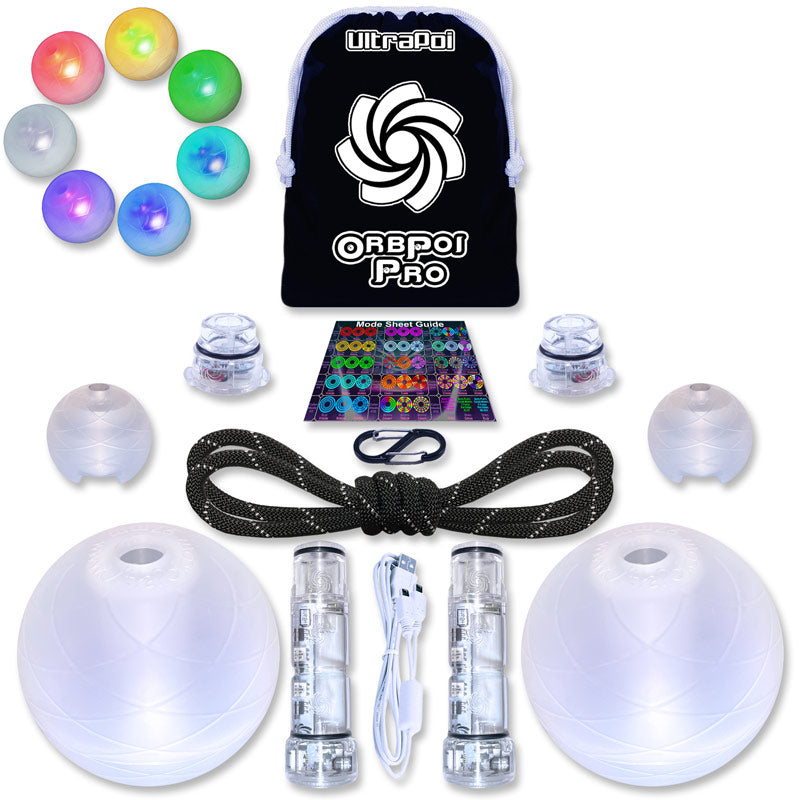 OrbPoi Pro LED Contact Poi from Ultrapoi