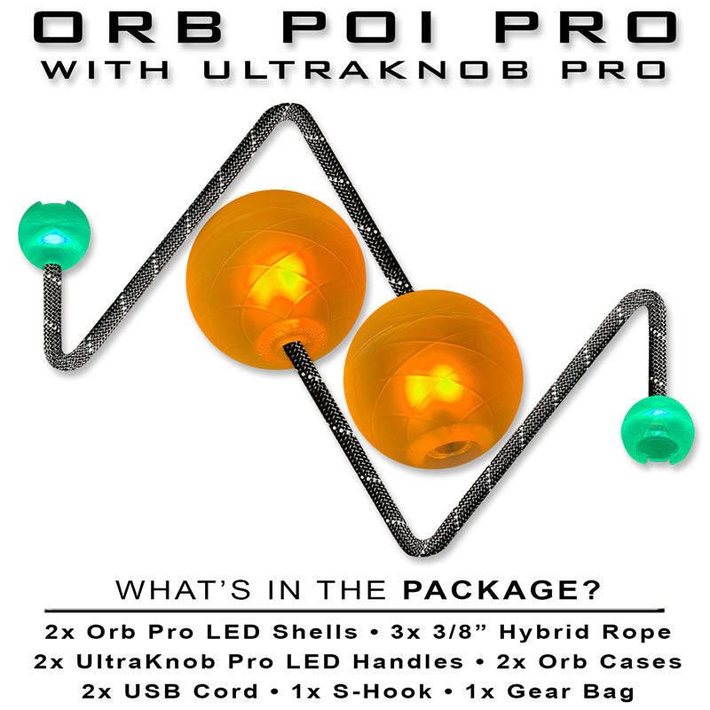 OrbPoi Pro LED Contact Poi from Ultrapoi