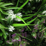 Ultra Luxury Amazon Jungle Vertical Garden 40" x 40" 11SQ FT Commercial Grade UV Resistant from Designer Plants USA