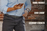 Groove Belt Ultra - Black/Black from Groove Life