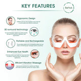 Under-Eye Red Light Therapy Skin Rejuvenation and Relaxation Massager from BeNat